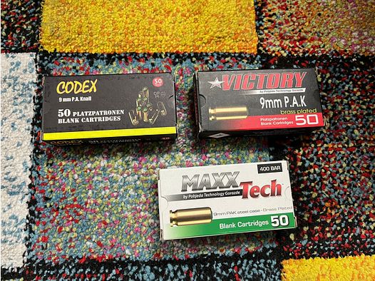 9mm Pak munizioni a salve collezione 2
