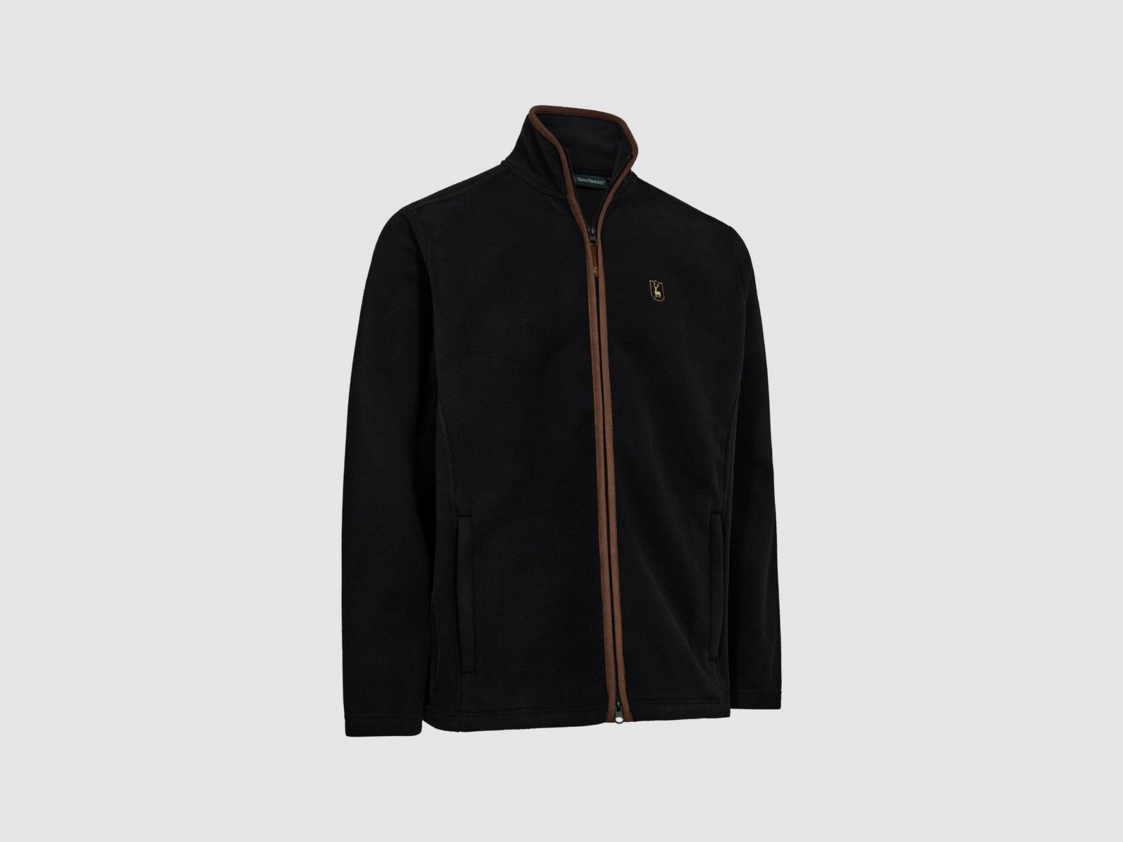 DEERHUNTER Cumbria Fleece Jacke Anthracite Grey