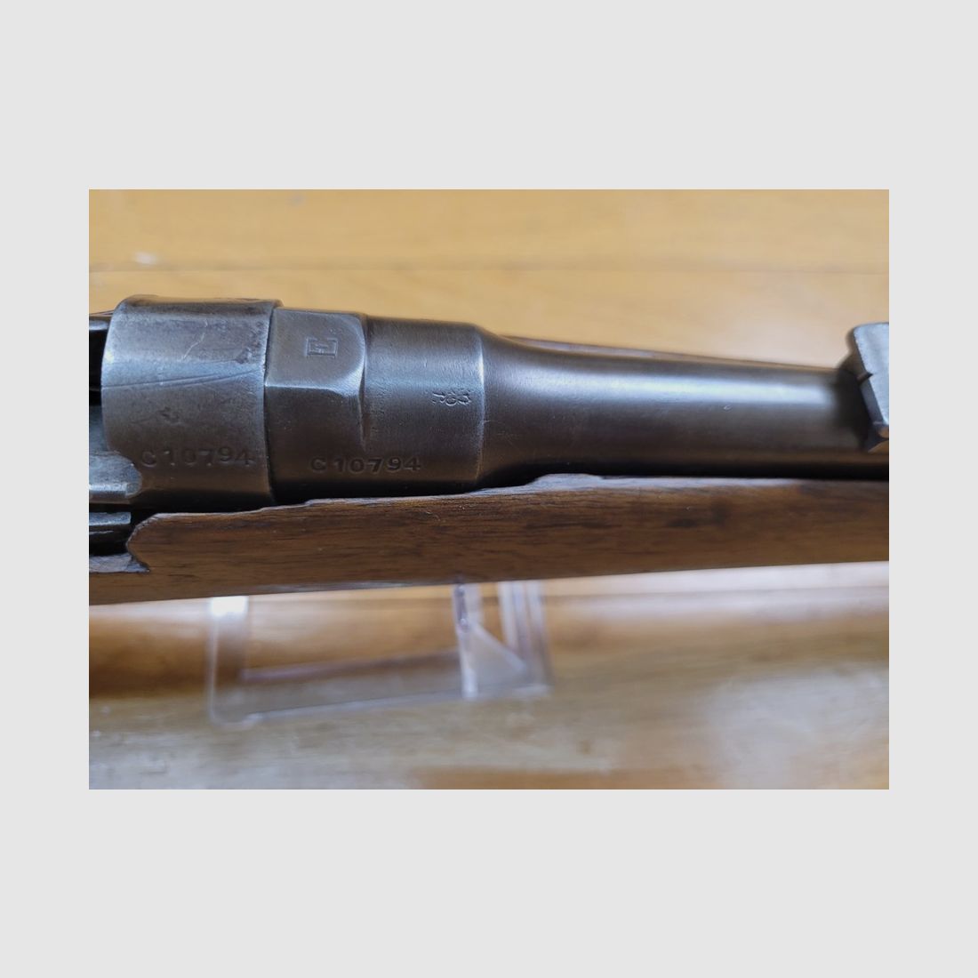 Rarissimes Lee Enfield MkI* – Kaliber .303 British – neu gebaut 1903 (einer der letzten!) – mit der Zahl von Edward VII – militärisches BSA-Gehäuse – gute Mechanik und schönes Holz – Visier 1899 – Kategorie D – globaler TBE, Bild 17 von 29