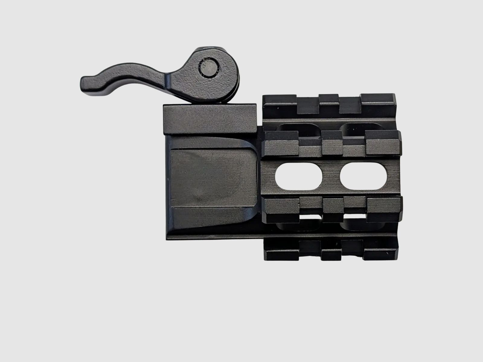 UTG Tri-Rail 2 Slot Angle Mount with QD Lever