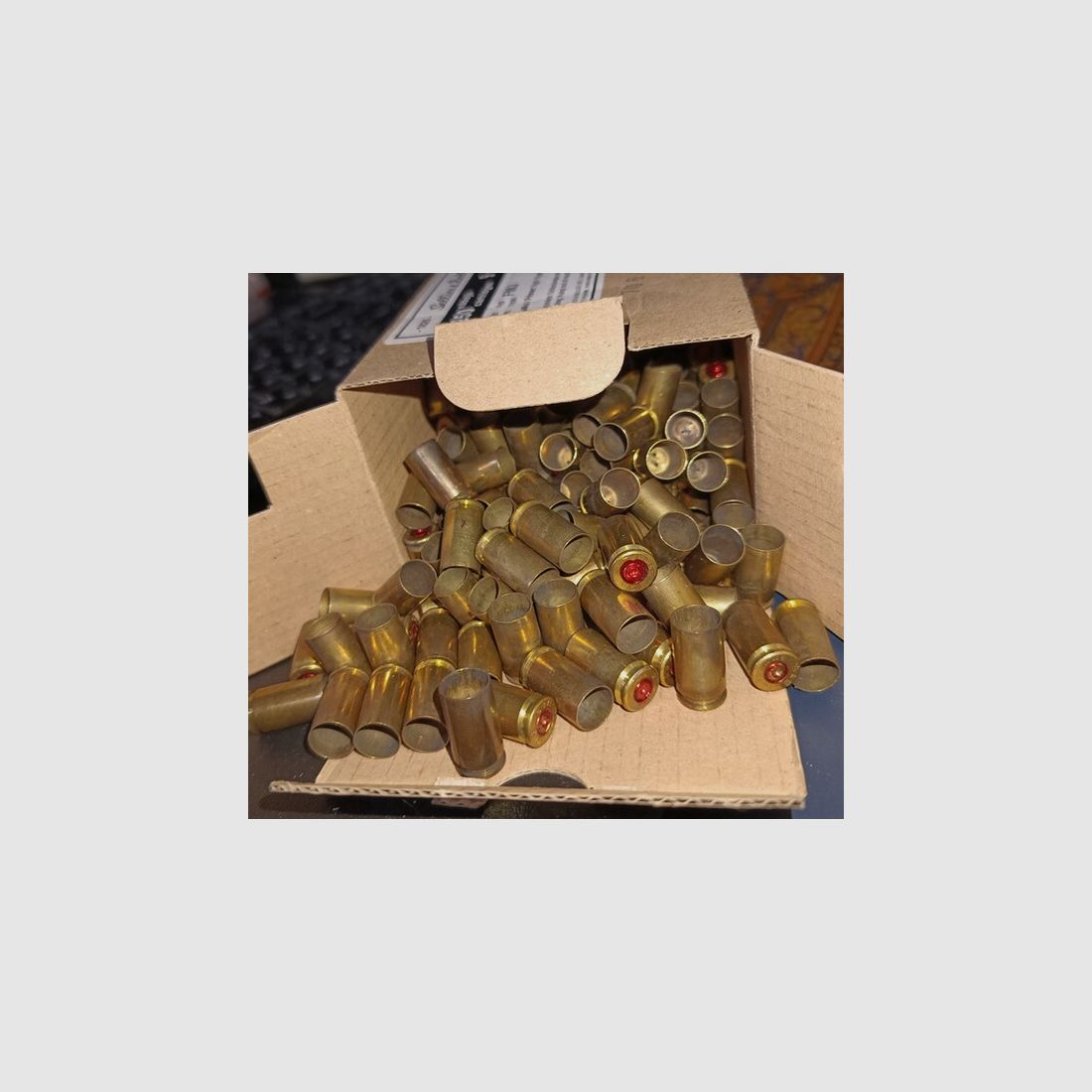 260 Stück 9x19 Luger Parabellum Hülsen von Sellier & Bellot