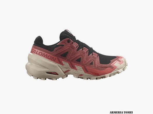 SALOMON – WOMEN – SPEEDCROSS 6 GTX W Black / Cow Hide / Faded Rose