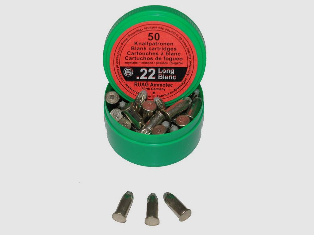 Geco Knallpatrone .22 Long - 50 Schuss