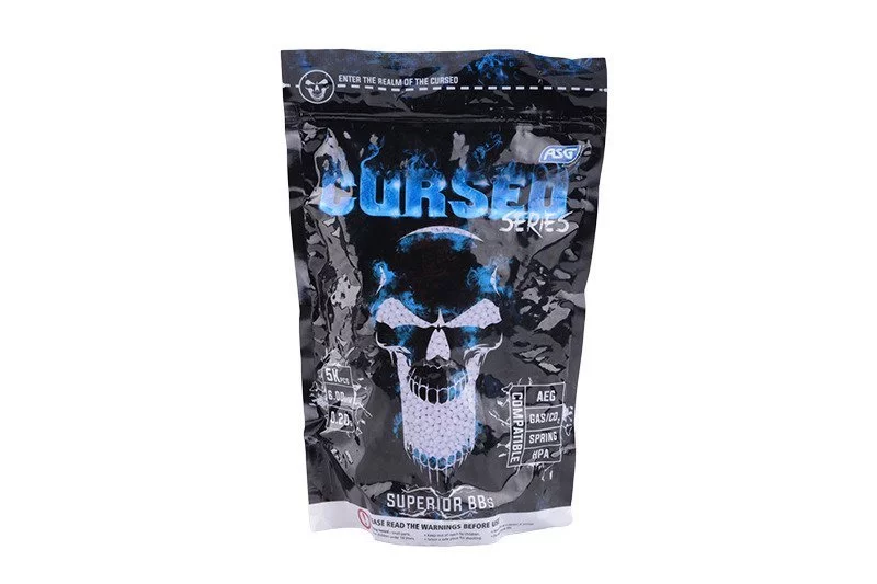 Kulki Cursed series BB 0,20g 5000szt - białe, zdjęcie 2 z 2