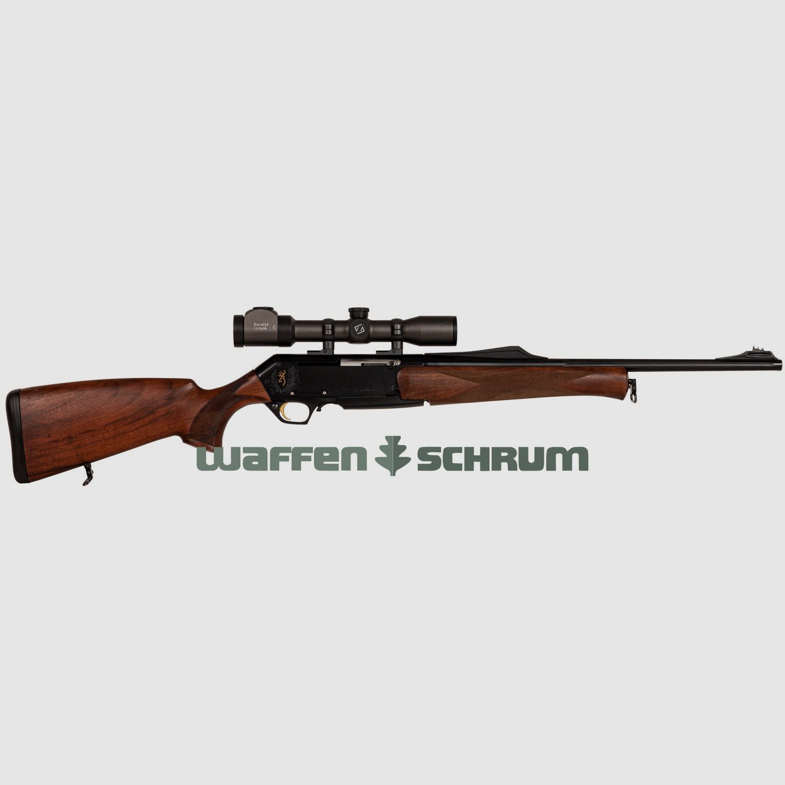 Browning Bar LT Hunter .30-06Spring, ZF Zeiss Duralyt 1,2-5x36 Abs. 60, Leupold-Montage, fluted barrel, accessories, barrel length: 51cm