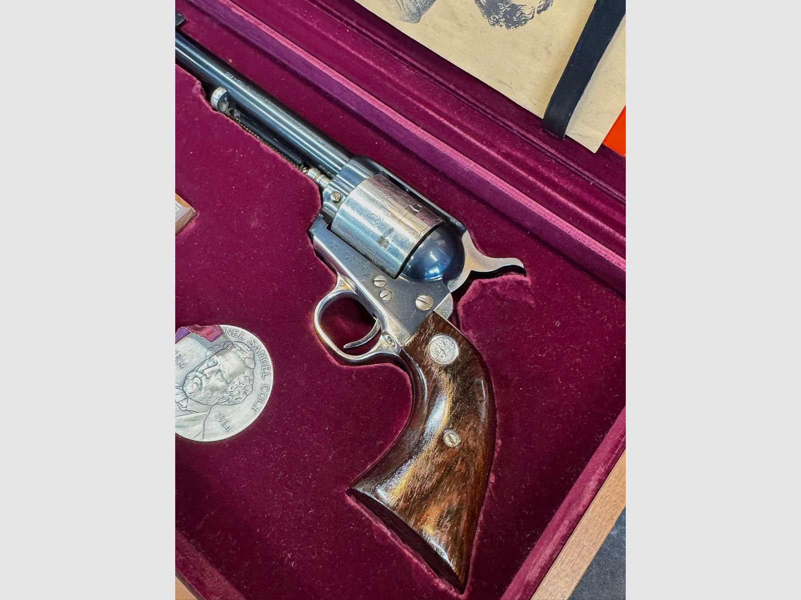 Revolver – NIEUW voor verzameling – COLT Saa Samuel Colt 150°, afbeelding 2 van 8