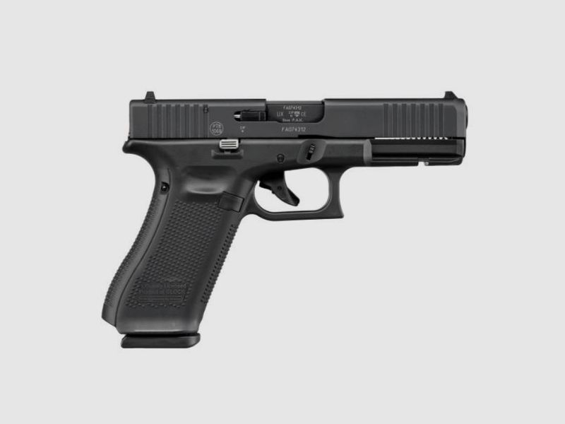 Glock 17 Gen5 – Blank Firing Pistol | Caliber 9mm P.A.K. / SRS