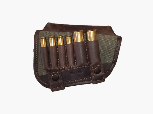2Wolfs PUMA stock cartridge holder bullet/shot green