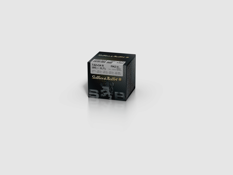 S&B 7,62x54R VM 180gr./11,7g – 50er Pkg, Bild 1 von 2