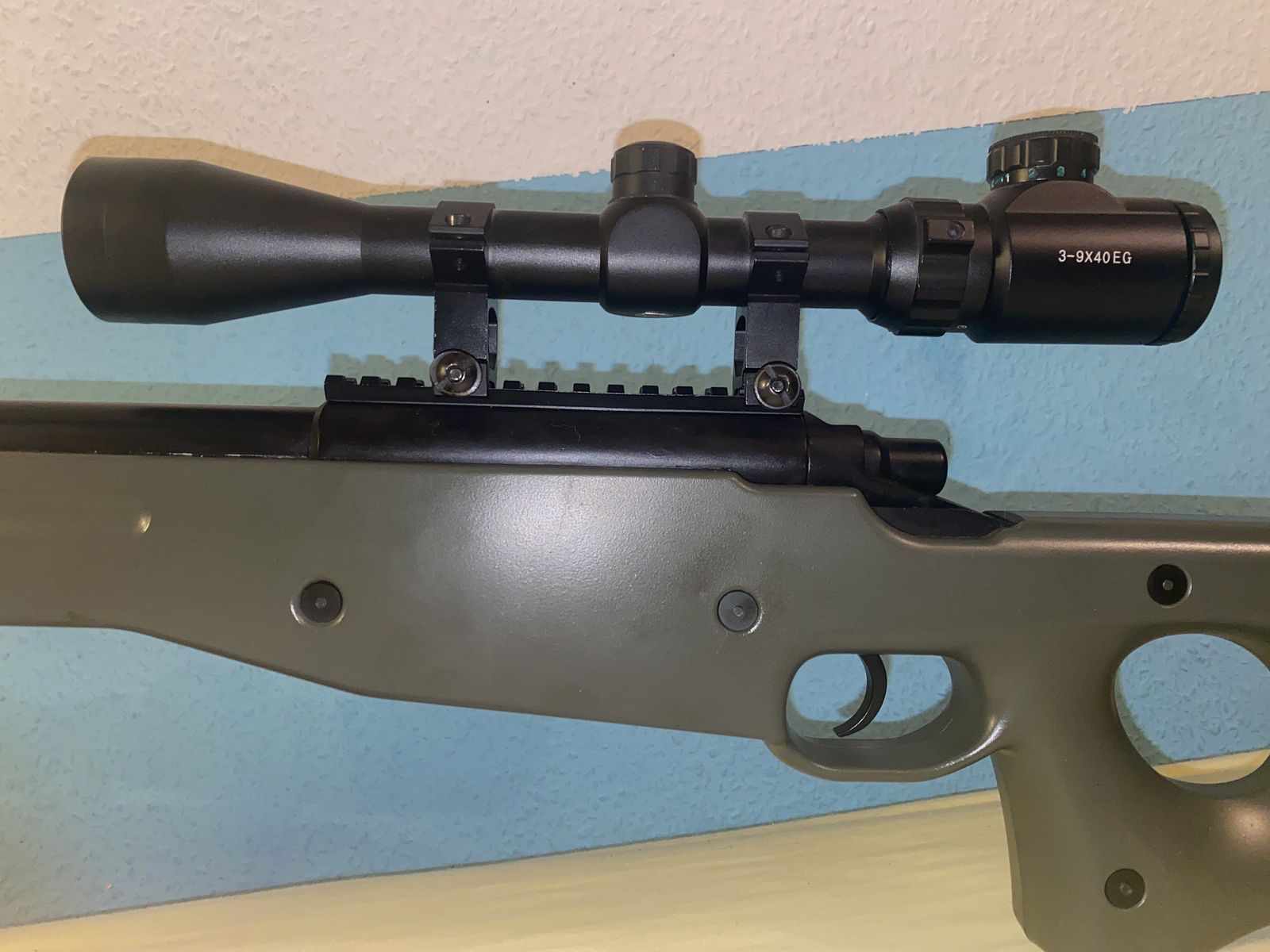 Airsoft / Softair francotirador (L96) con mucho accesorio