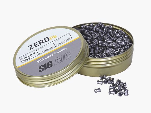 SIG SAUER Diabolo a punta cava liscia 4,5mm 500 pezzi