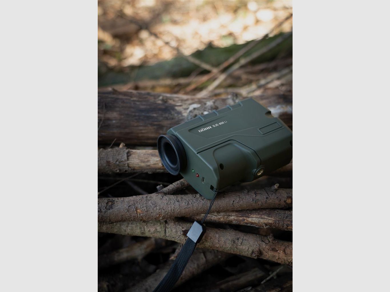 DÖRR 900422 Jagd Laser Entfernungsmesser DJE-800Li bis zu 800 m grün