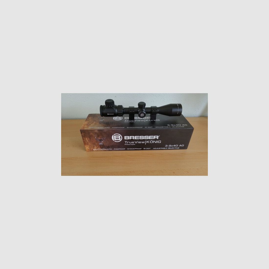 Zielfernrohr Bresser True View / König 3 - 9 x 40 Neu