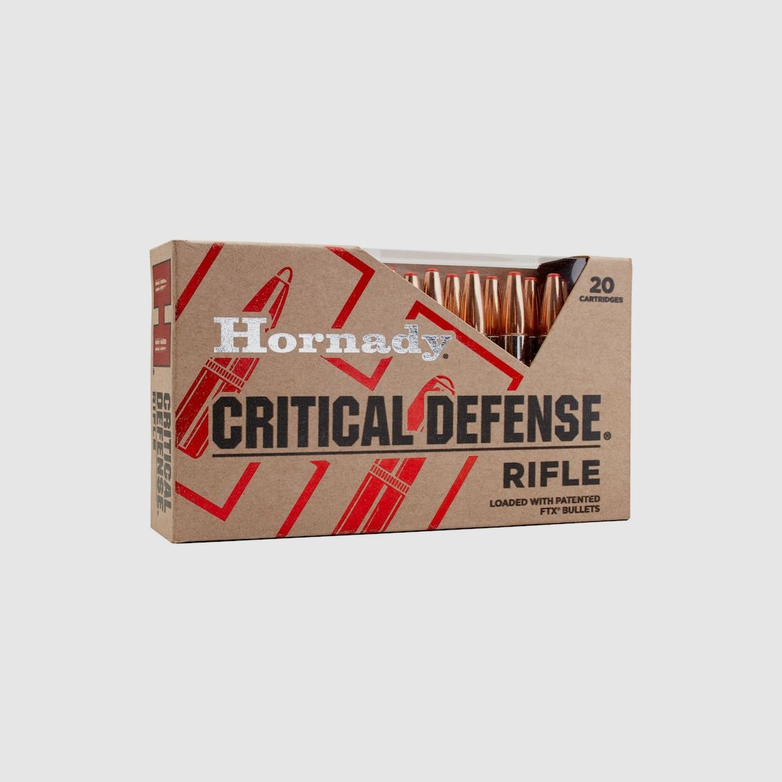 Hornady Critical Defense .223 Rem. 55GR FTX 20 patronen