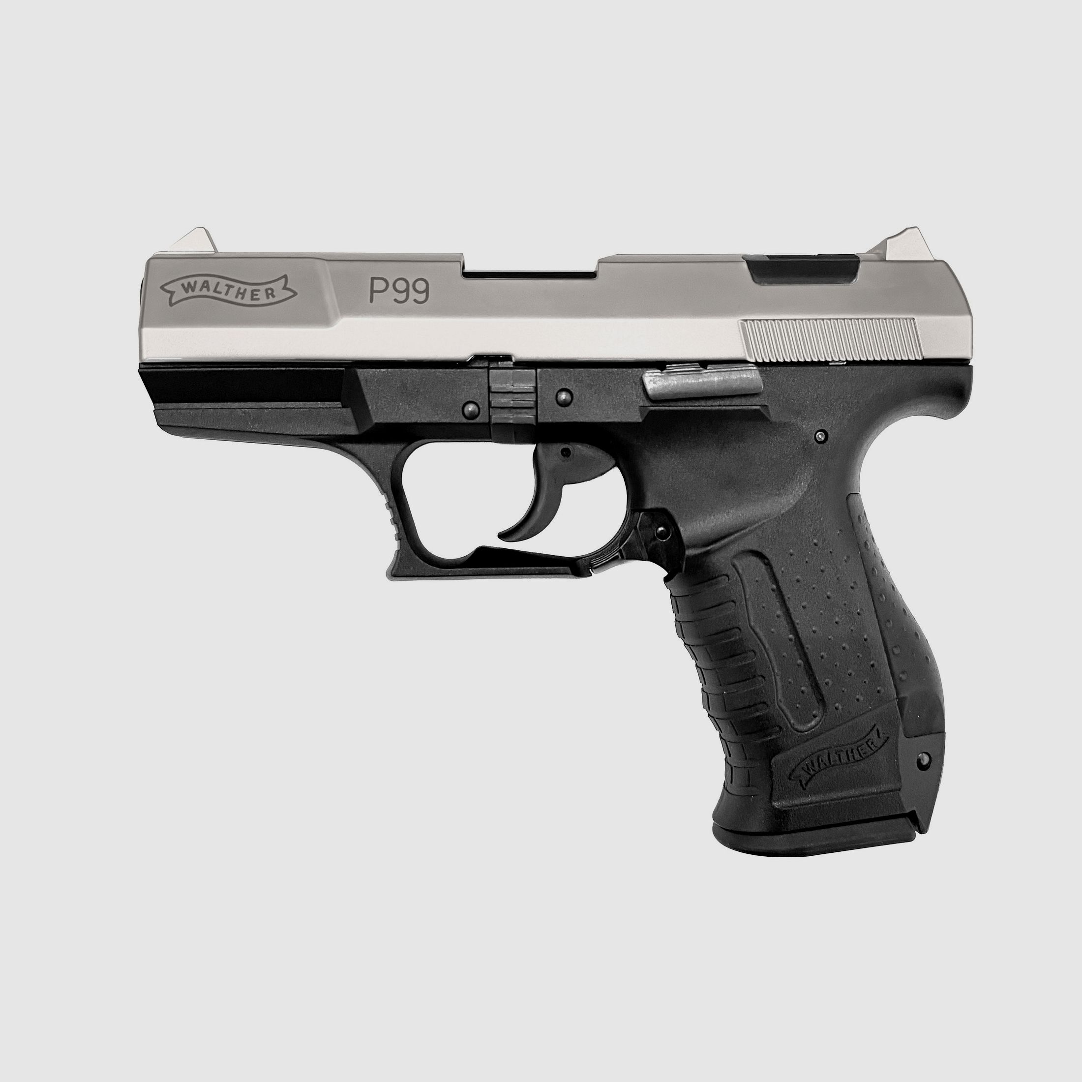 Pistola de fogueo Walther P99 9mm P.A.K. Bicolor - NUEVA