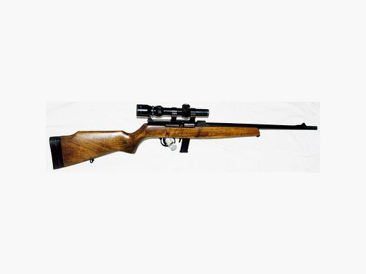 J. G. Landmann, Kal. 22lr incl. Optik Tasco 1-4x24 Abs. Duplex (30/30)