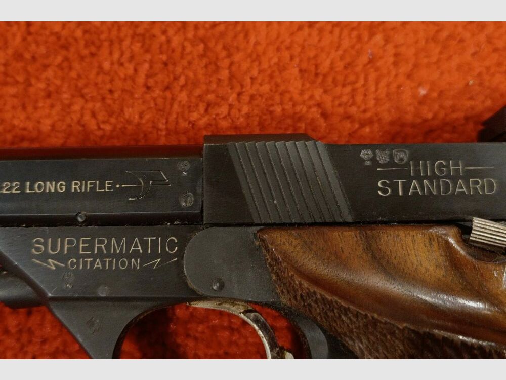 High Standard Citation Supermatic Military .22lr
