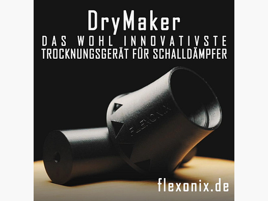 Ahutec GmbH DRY MAKER Schalldämpfertrockner Waffenzubehör