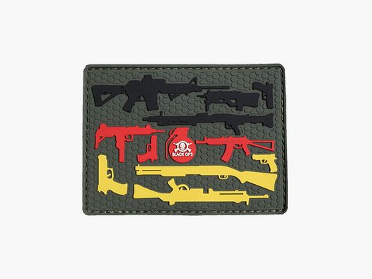 BLACK OPS COFFEE Patch Deutschland Flagge