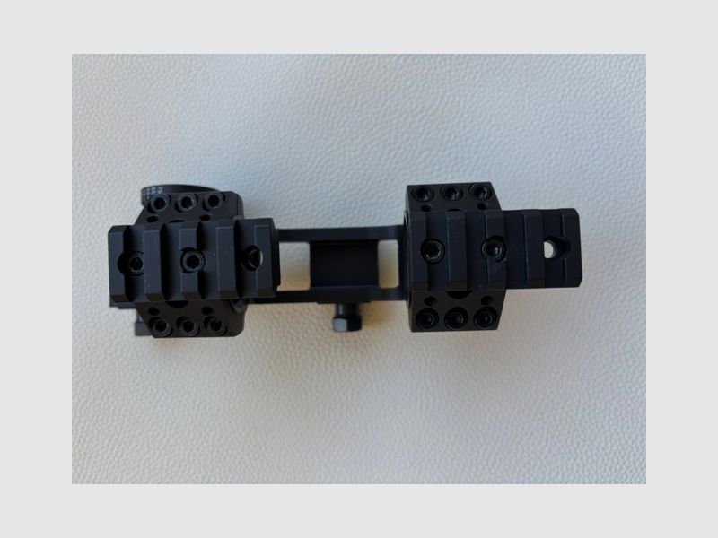 Tijdwise Blockmontage met libelle & hellingsmeter (30mm / 25,4mm) – NIEUW - Topprijs zonder OVP