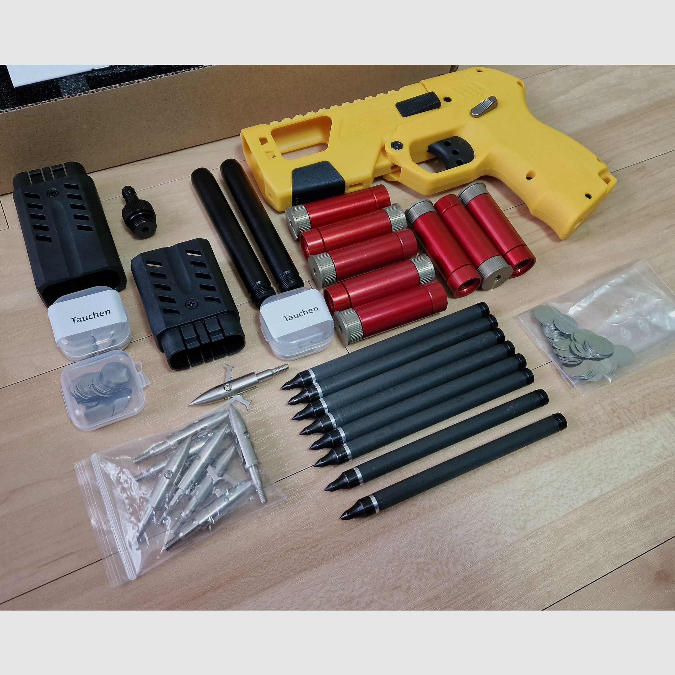 Gogun AEA Scuba Ringer MK2 appareil de sport à harpon avec pack d'accessoires