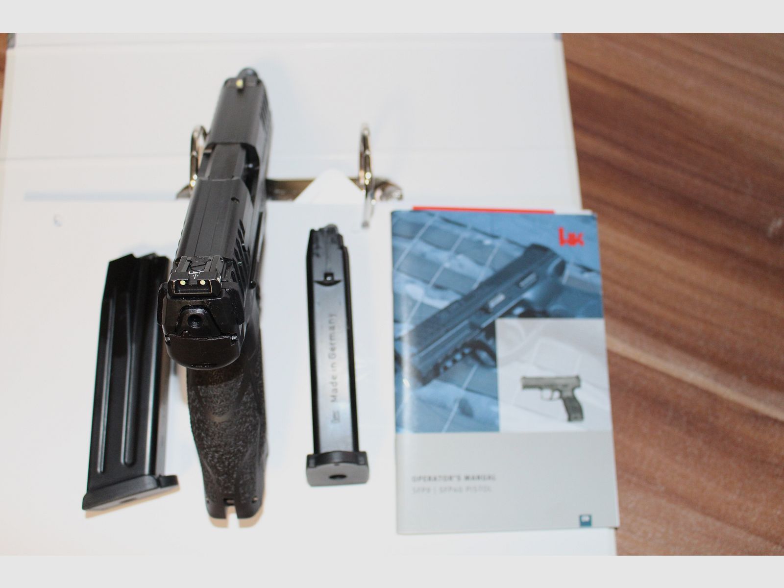 Halbautomatische Pistolie HK SFP 9 SD