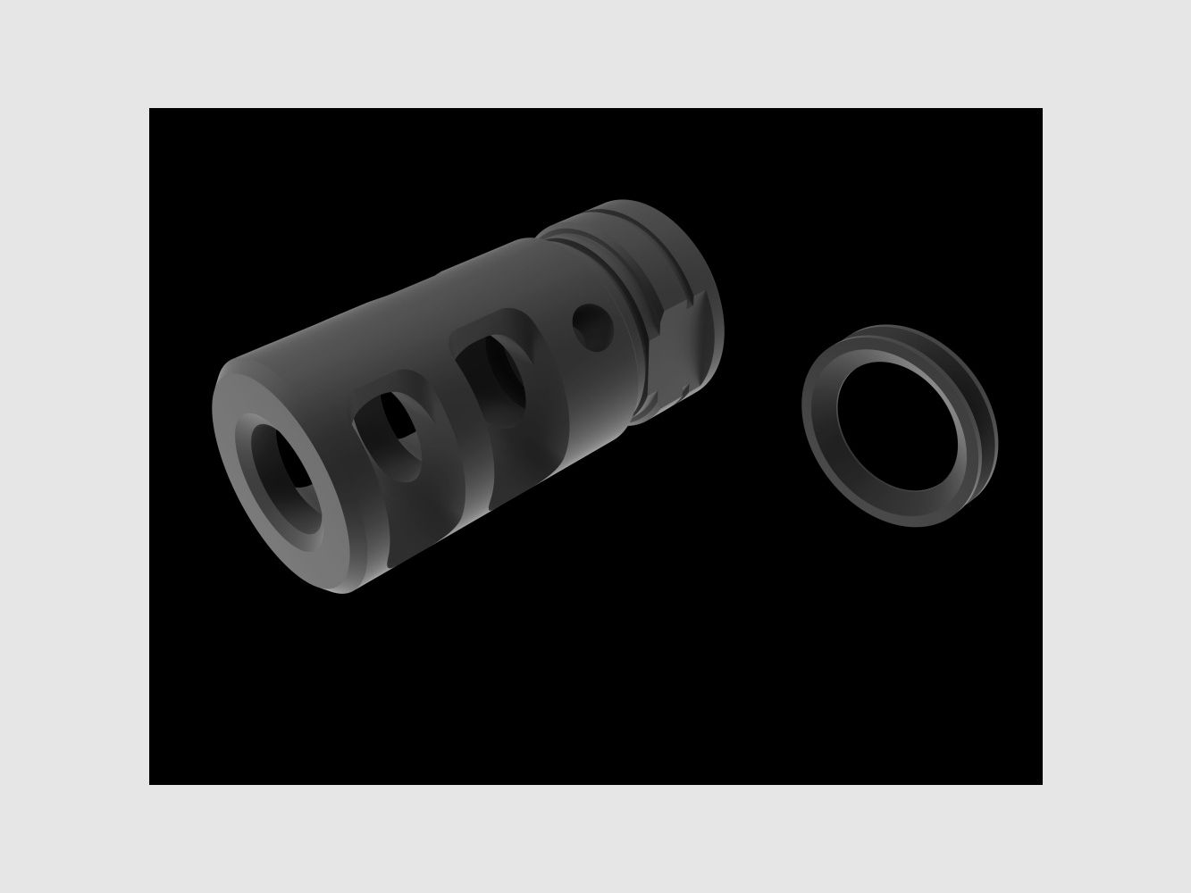 Compensateur Schmeisser Norec 9mm filetage M14x1