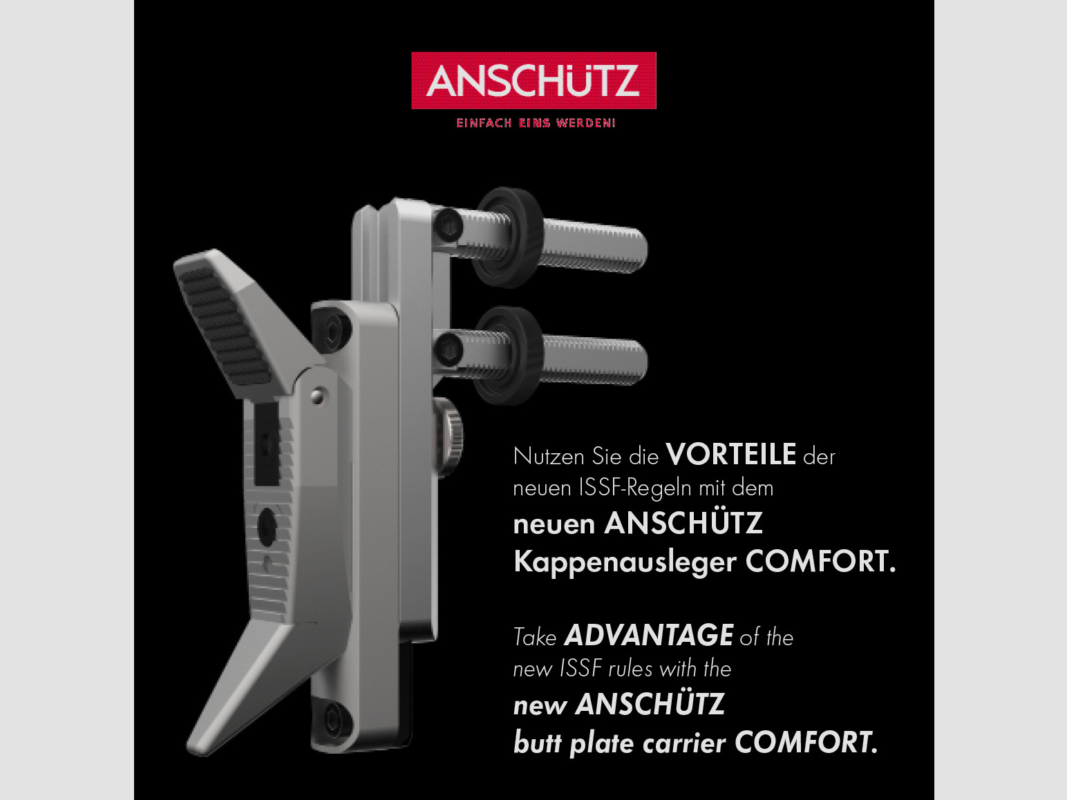 Braccio di supporto Schaftkappenausleger COMFORT