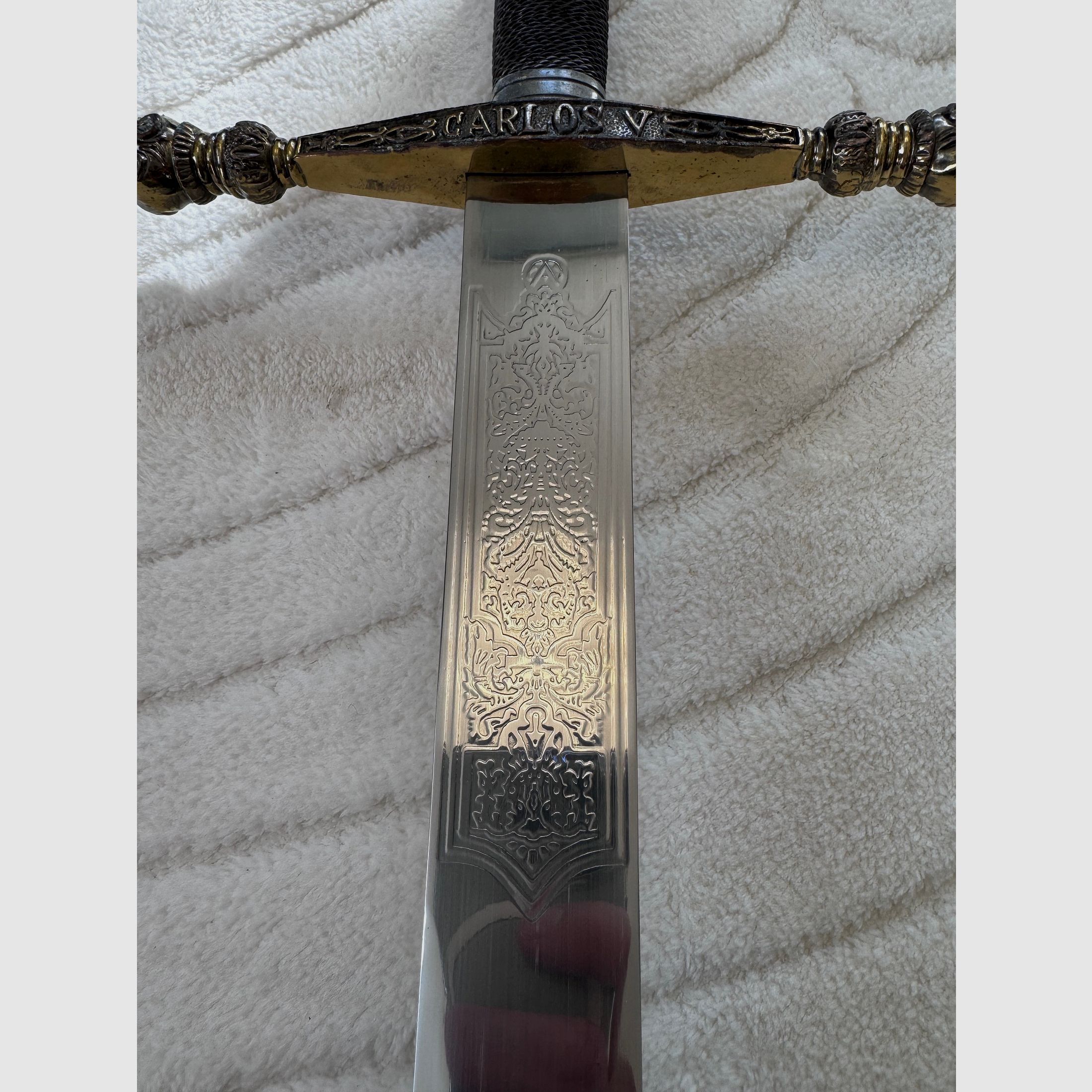 Zierschwert „Carlos V / Carolus Divus“ mit Scheide