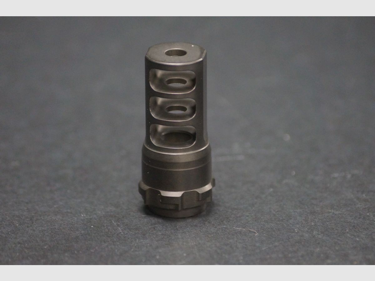 Acheron HexaLug Mündungsbremse 5.56 1/2″x28 UNEF, Bild 1 von 3