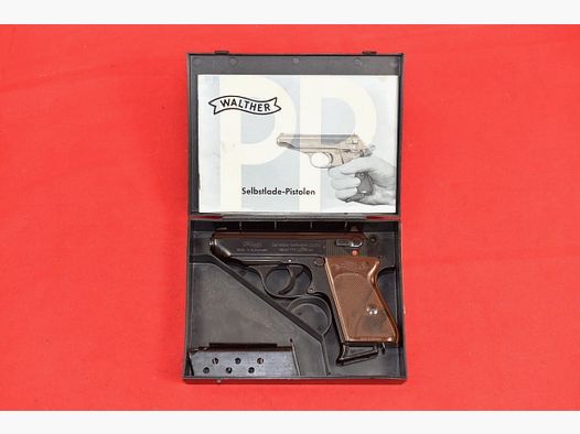 #7569 Walther PPK pistol, year 1973, cal. 7,65Br.