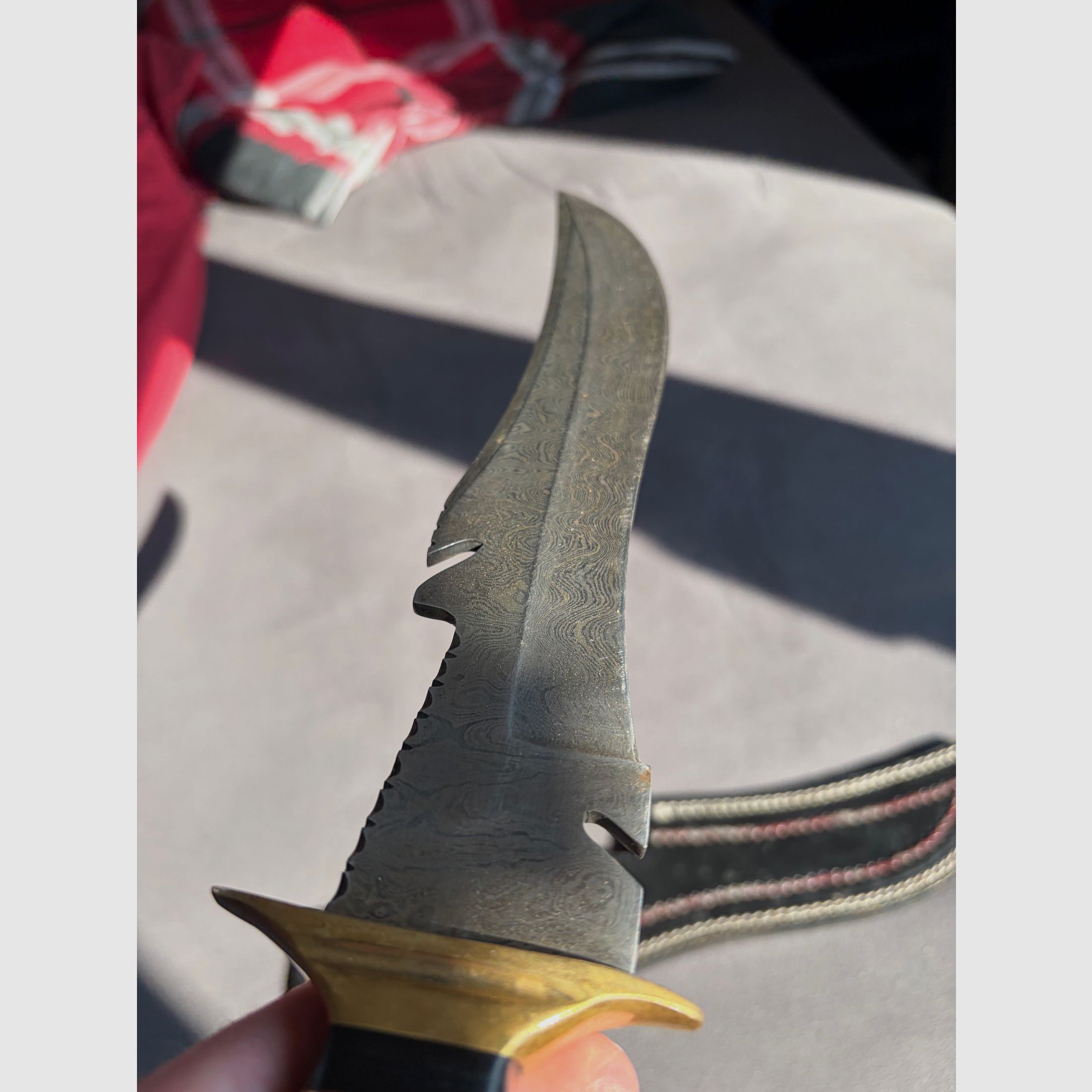 Us Oklahoma Custom Bowie Knife