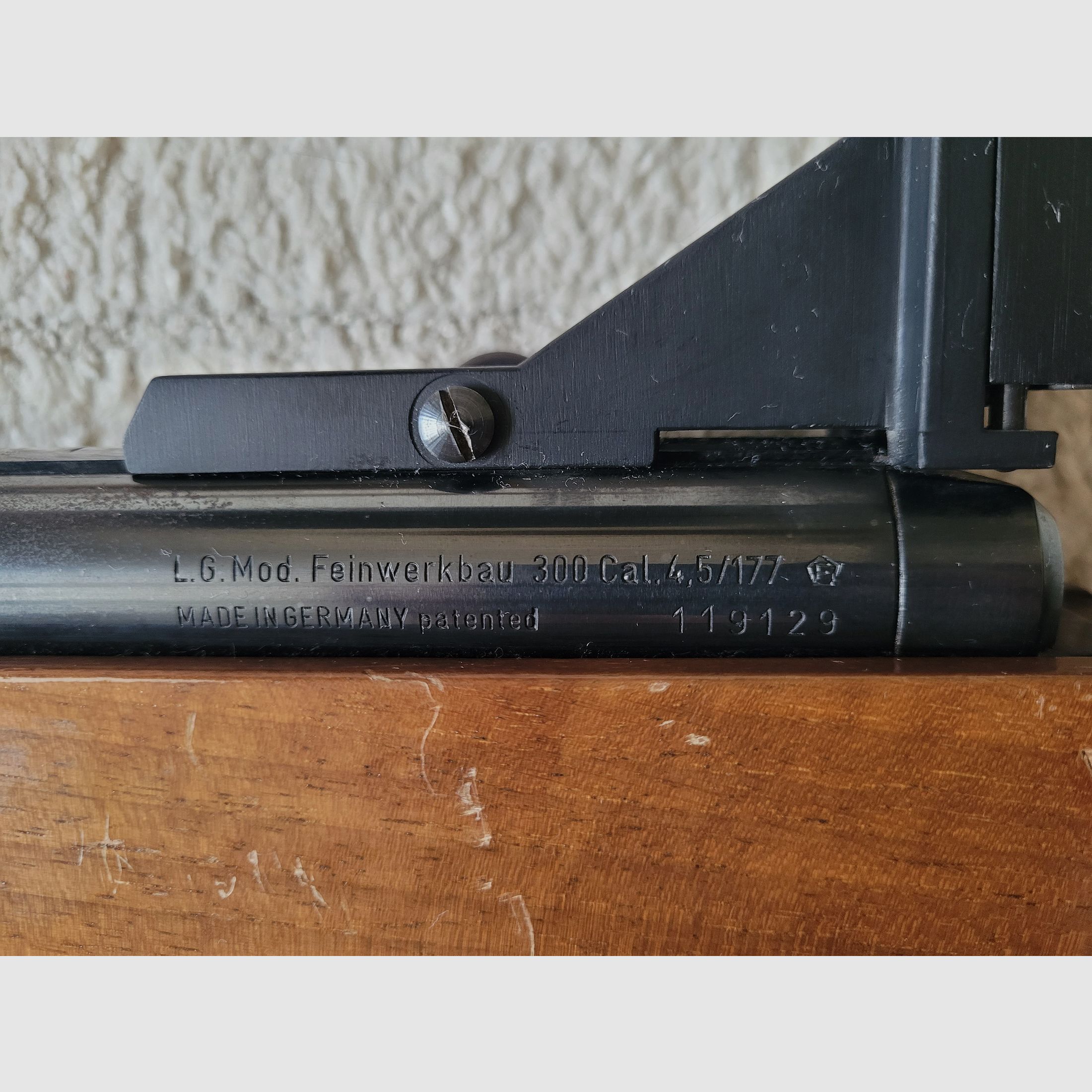 Feinwerkbau 300, Match-Luftgewehr Kal. 4,5mm (.177) guter Zustand 