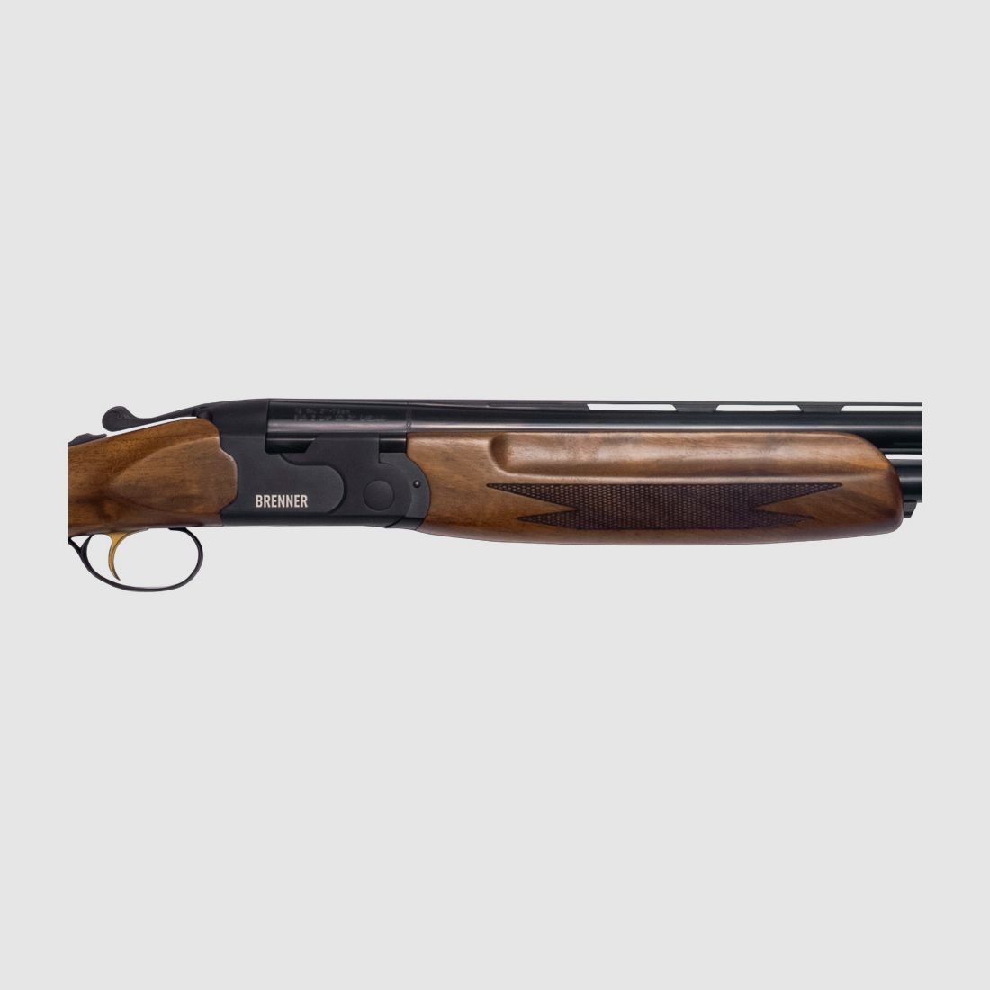 Brenner Bockdoppelflinte BF18 Black, 12/76 – Linksausführung, Bild 2 von 3