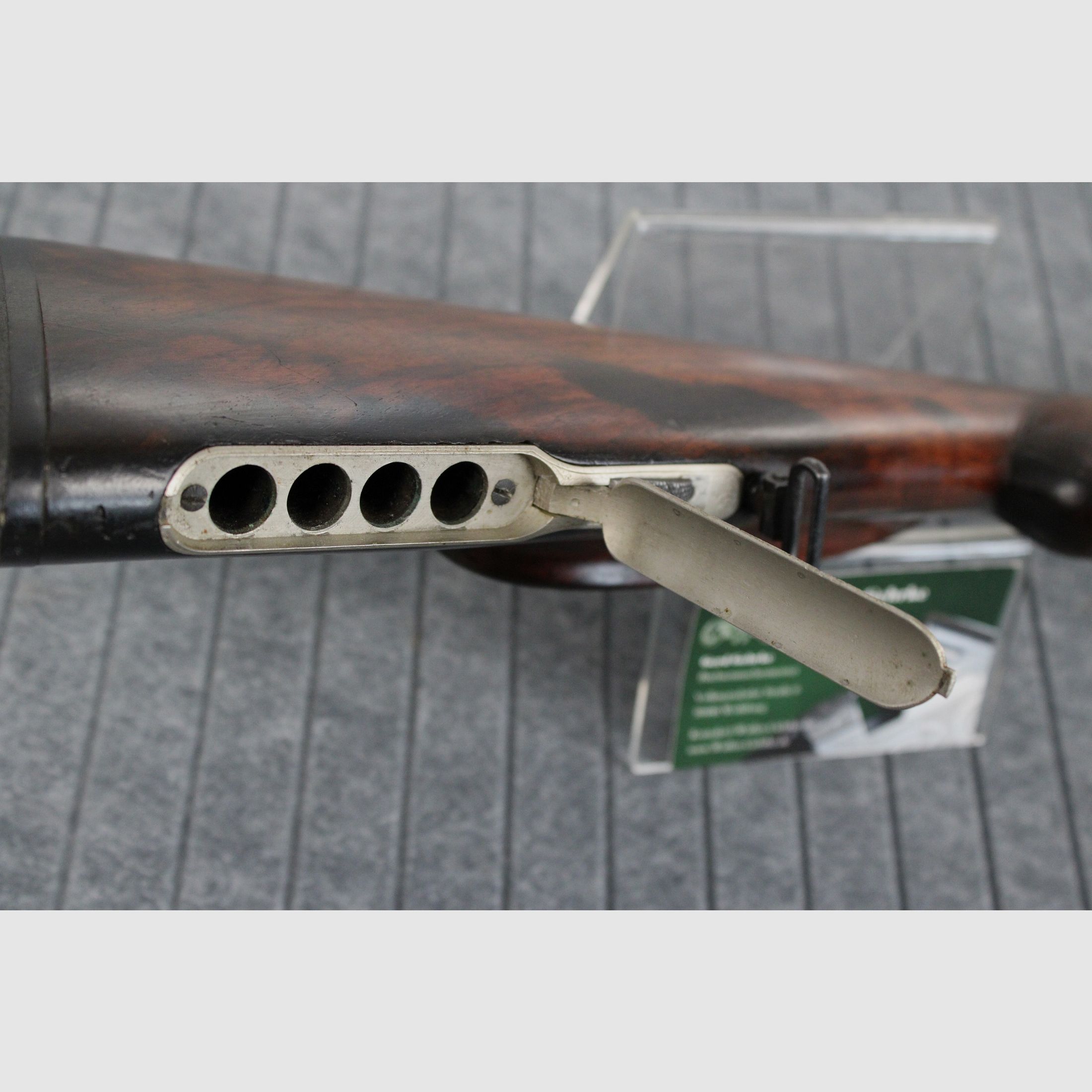 Bode Doppelbüchsdrilling 8X57IRS / 16