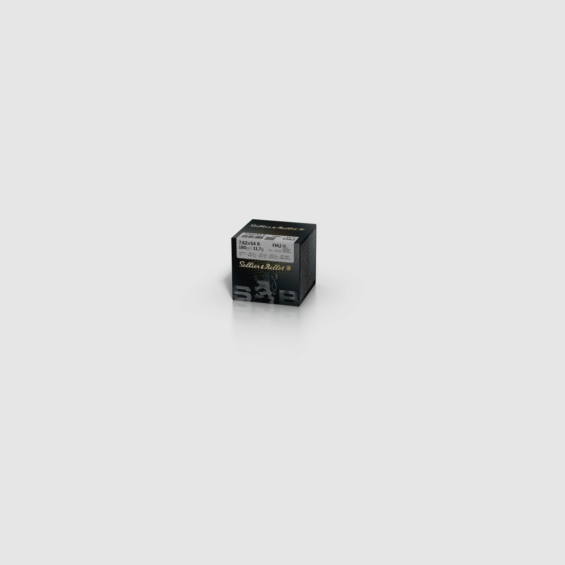 S&B 7,62x54R VM 180gr./11,7g – 50er Pkg, Bild 1 von 2