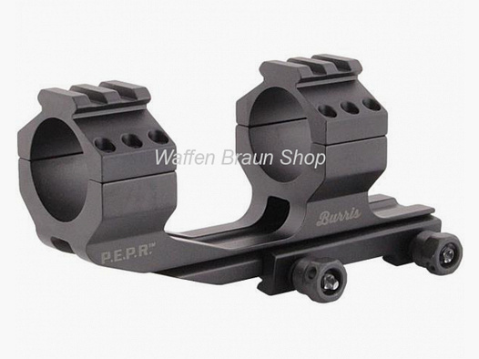 Burrismontage AR_PEPR QD 1" gekröpft mit Rändelschraube