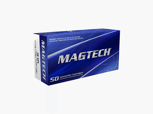 MagTech SJHP 158grs 50St .38Special