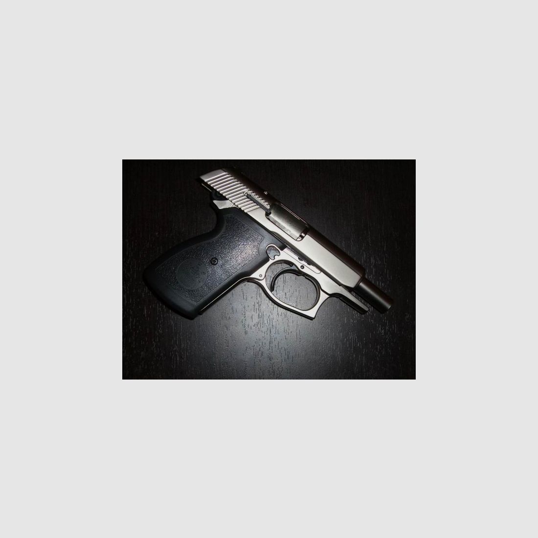 Mauser Mod.90 vernickelt wie neu.