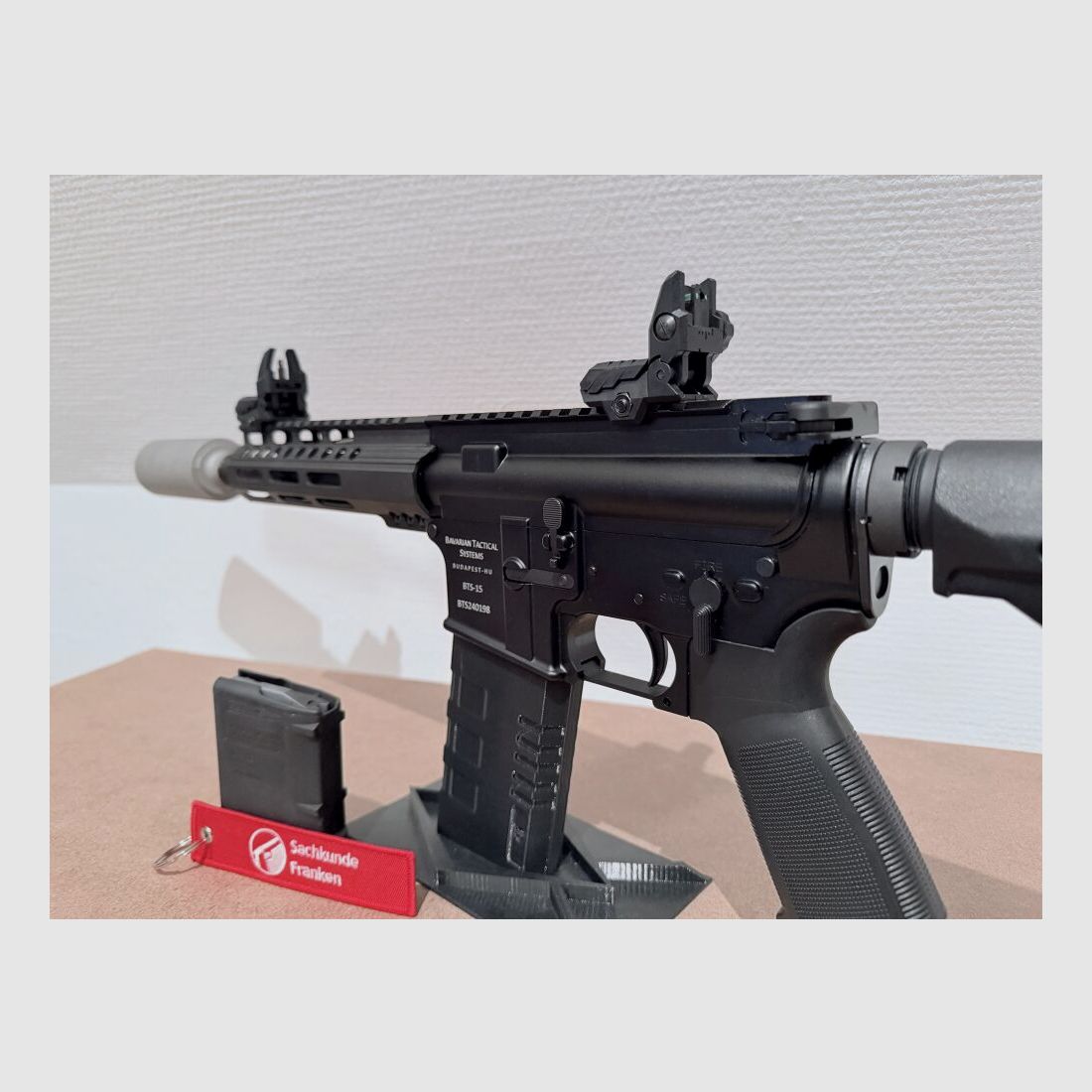BTS Bavarian Tactical Systems & ASE Utra BTS-15 .300 AAC BLK 9" inkl. SL5i