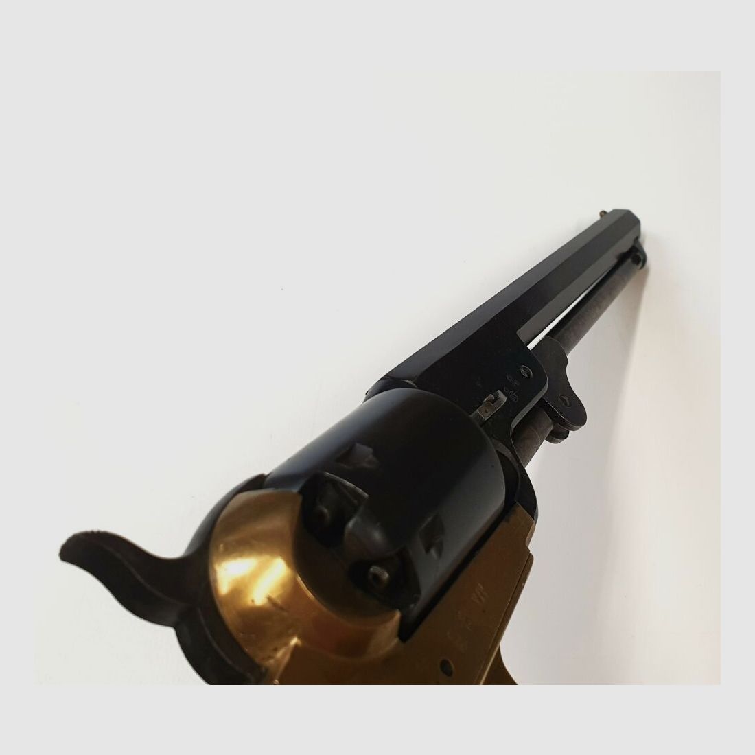 Revólver de percusión desconocido 1851 Navy, calibre .36 Black Powder cañón de 7,5 pulgadas