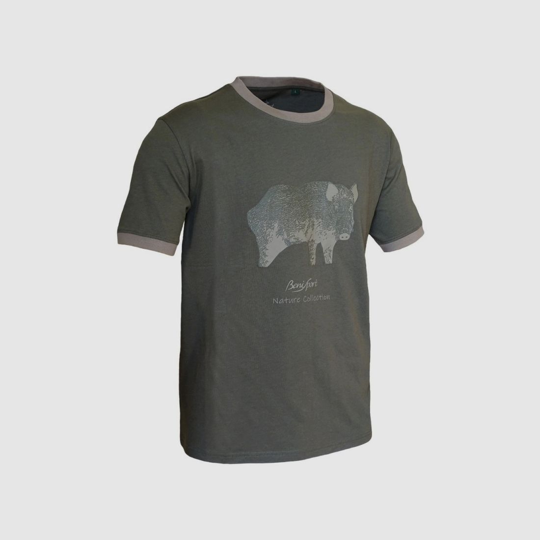 T-Shirt aus Baumwolle Wildschwein
