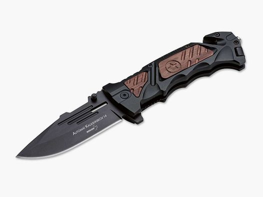 Taschenmesser AK-14 Kalshnikov mit GÙrteletui im Deko-Geschenk-Karton
