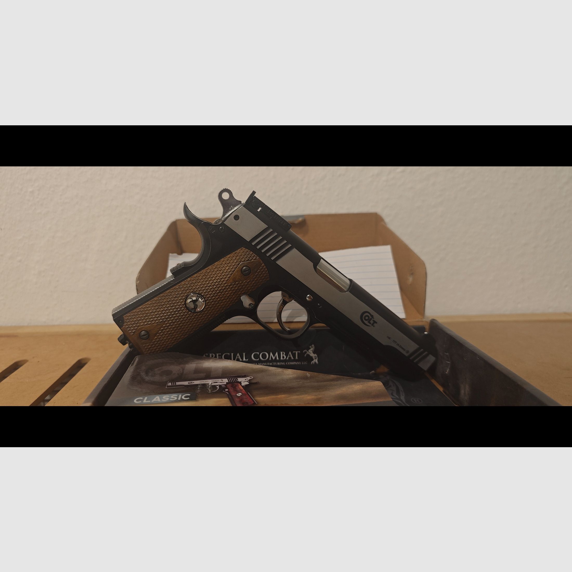 Colt CO2 Pistole Special Combat Classic, Bild 4 von 5