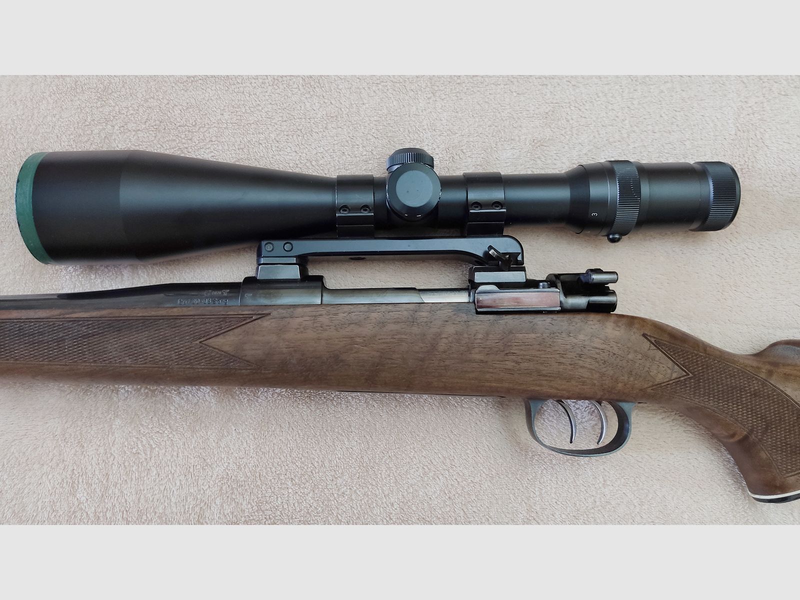 Mauser rifle hunting k98 Zastava M70 M98 98k young hunter complete set tracking dog handler .30-06 muzzle thread M15 thread for suppressor with reproof