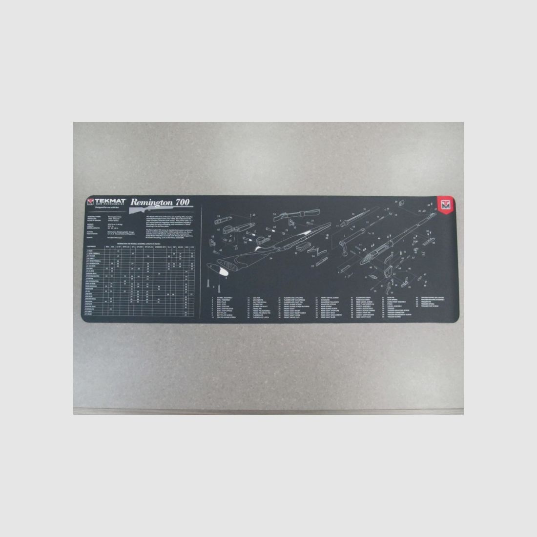 TEKMAT ARBEITSMATTE REM 700