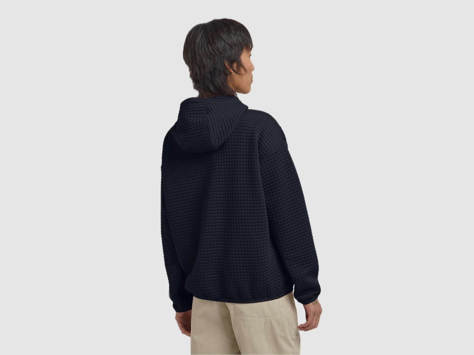 JACK WOLFSKIN Mogari Hooded Fz W Dark Navy