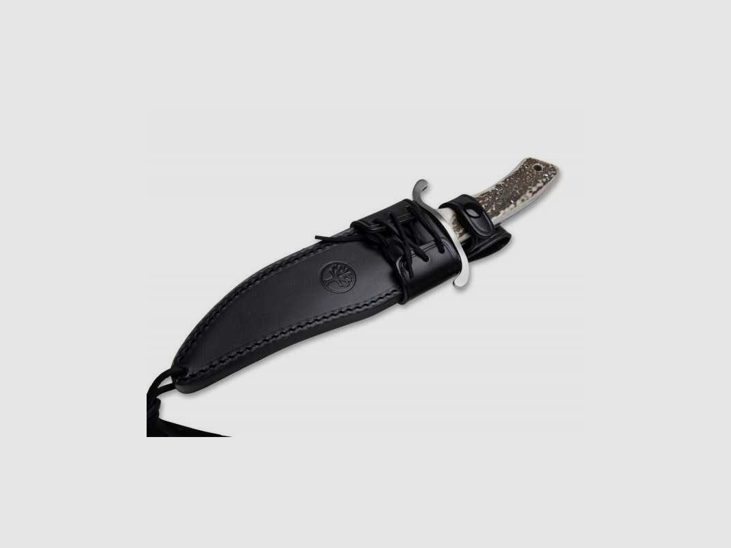 Böker Bowie N690 Hirschhorn Bowie Messer