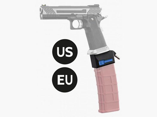EU HPA-adapter M4-magazijn voor Hi-Capa-serie Blauw