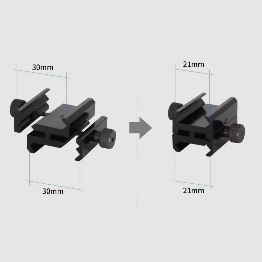 Mount adapter for Picatinny | HDR50 | HDB68 | HDR68 | Hunting outdoor tool